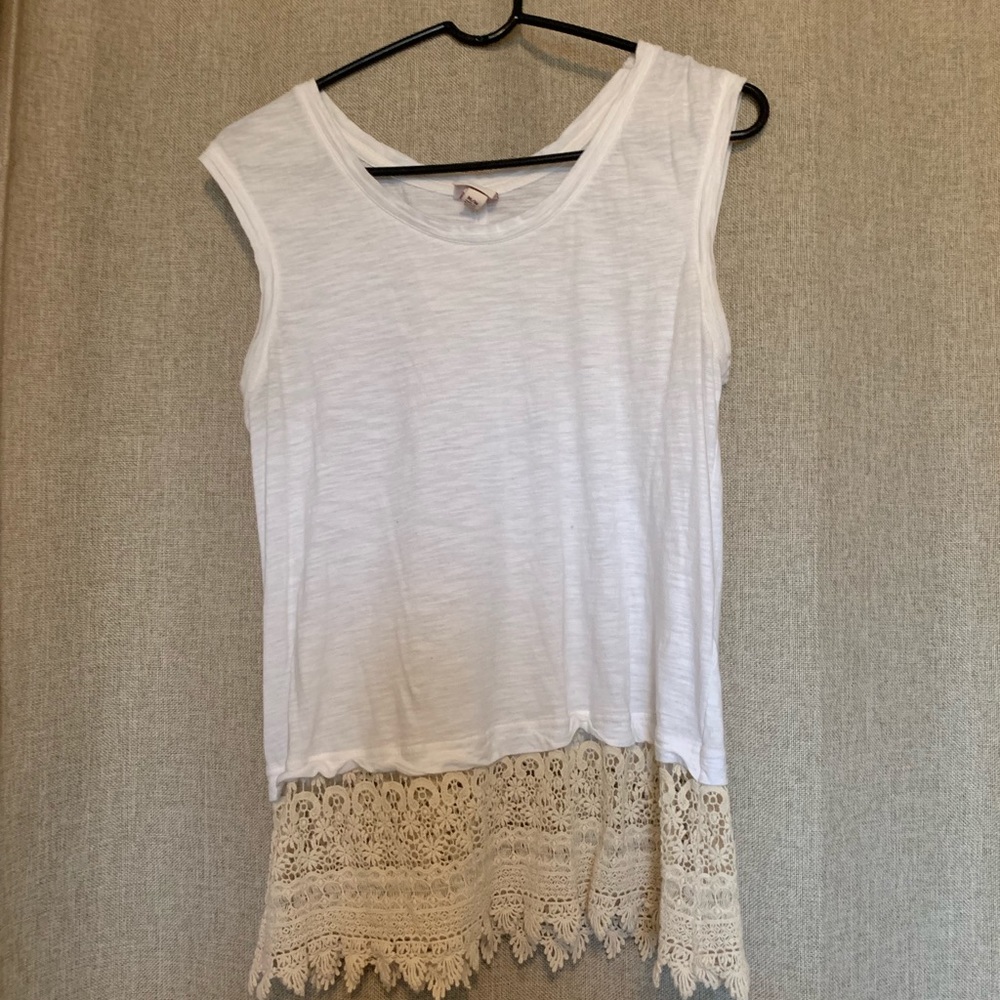 White top.